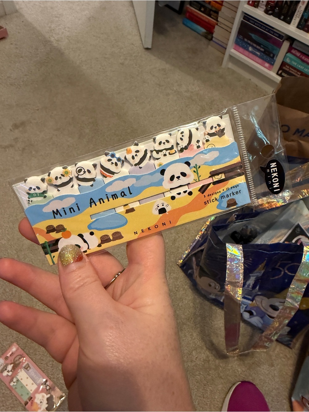 Rainbow Cat Sticker Notes - Multicolor - Picture 4 of 5